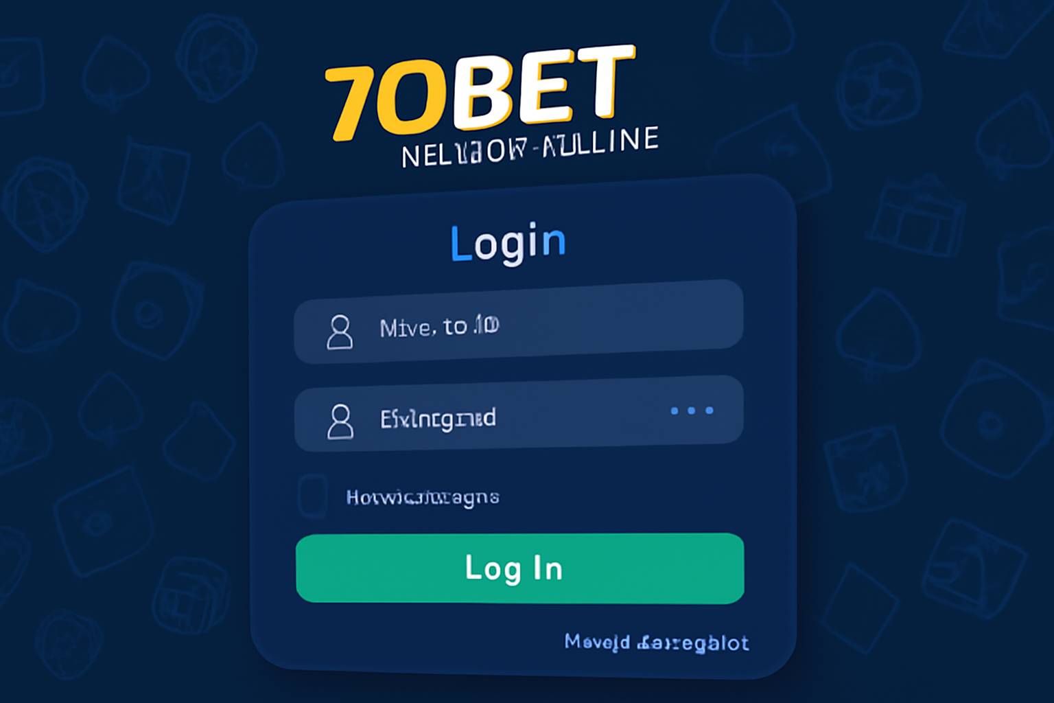 Login no Cassino 70BET